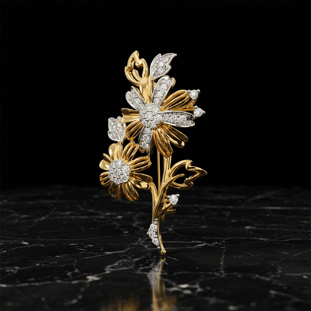 The Crechelle Brooch - Image 1